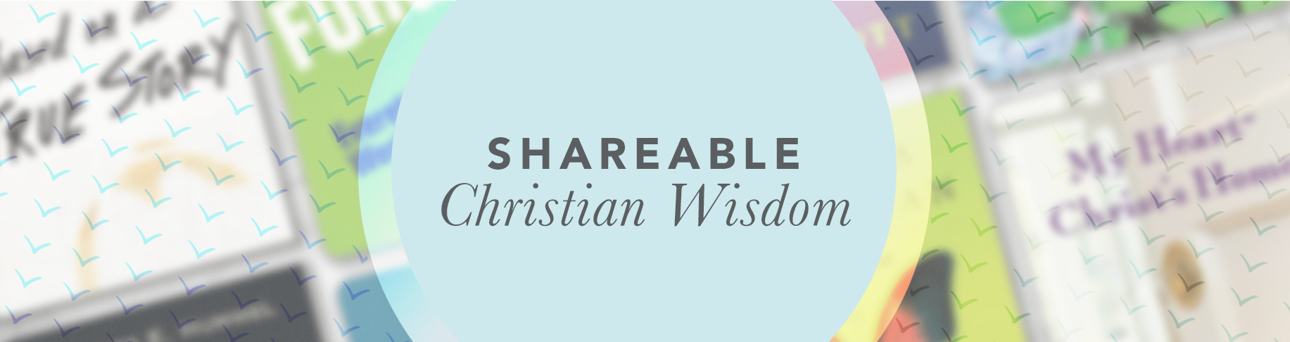Shareable Christian Wisdom