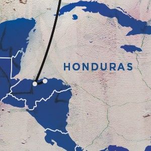 Map of Honduras